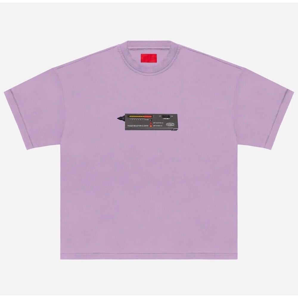 FUGAZI Diamond Tester T-Shirt Adult L Lilac Boxy Fit Graphic Trevor Amici EUC
